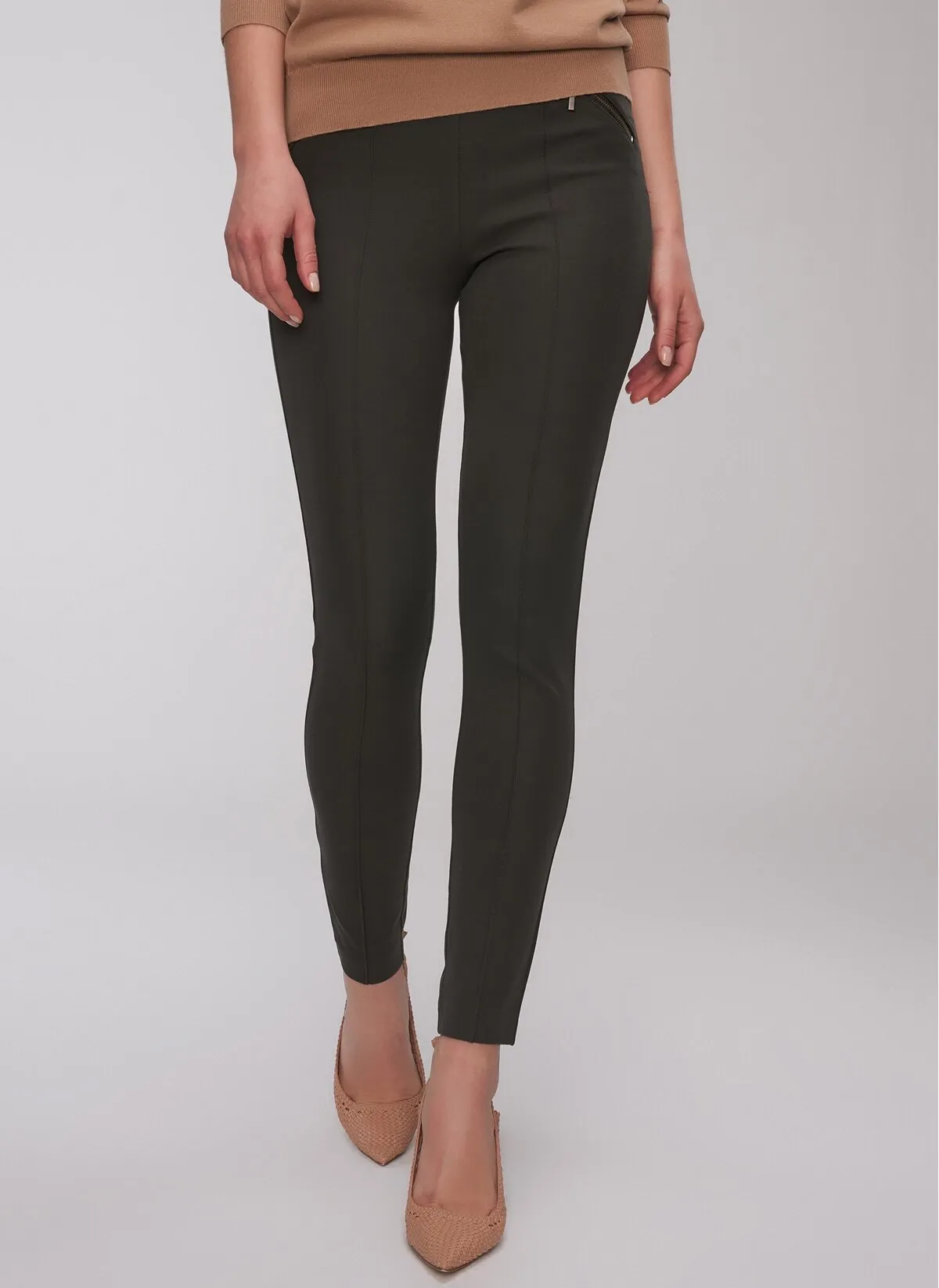 13759 Khaki Skinny Pants
