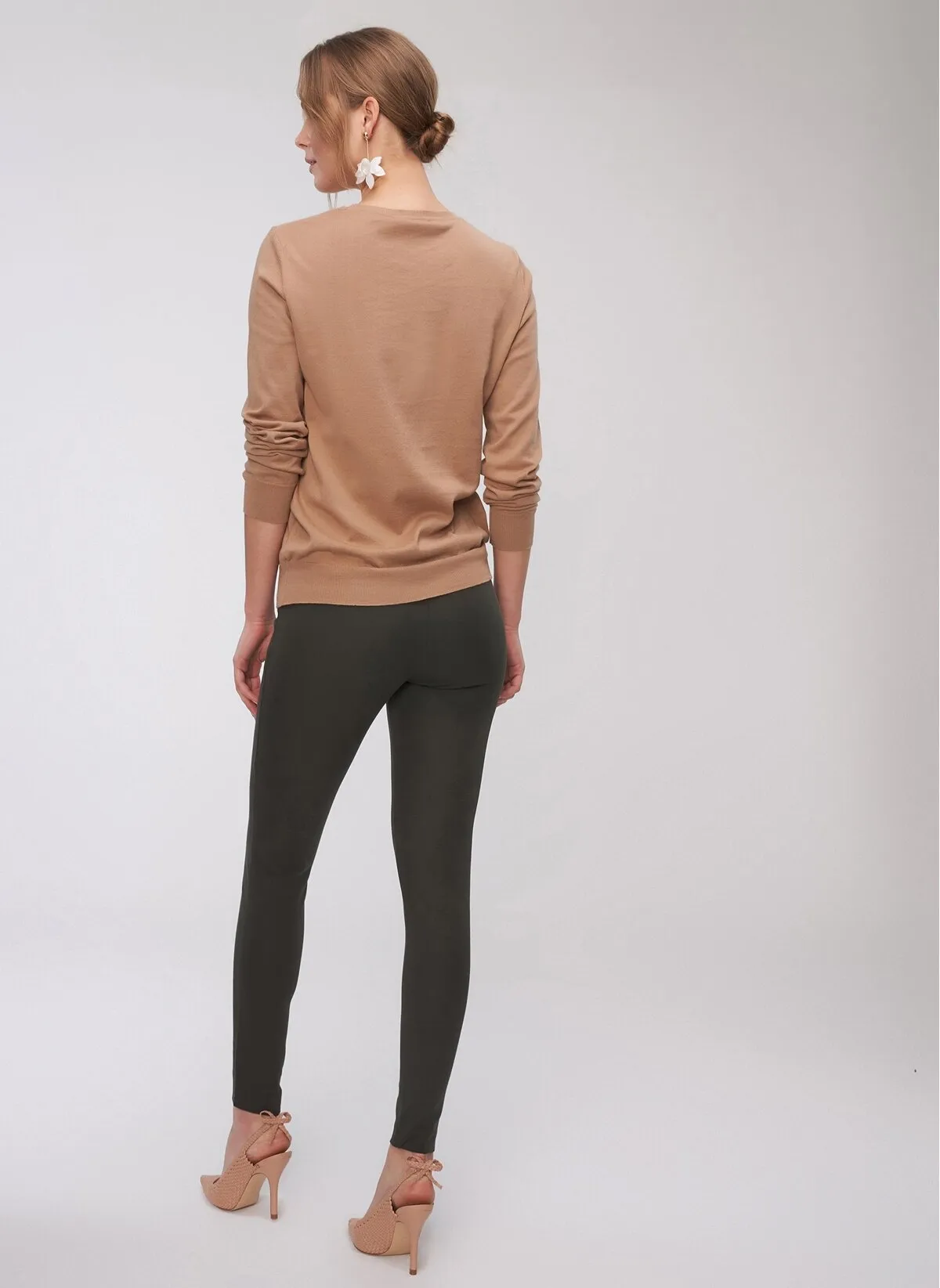13759 Khaki Skinny Pants