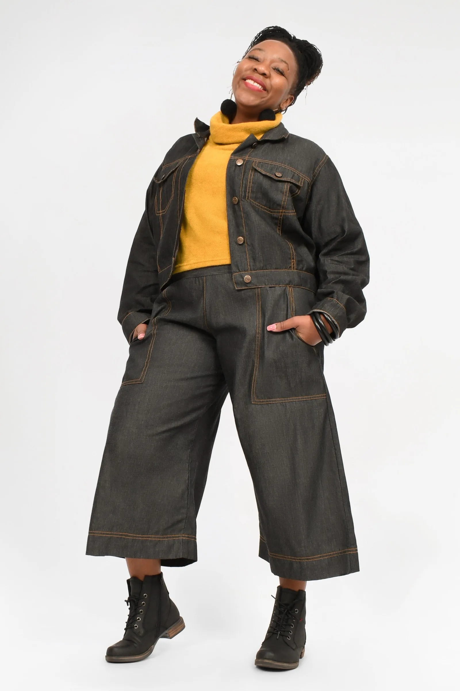 Gemma Denim 3/4 Pants