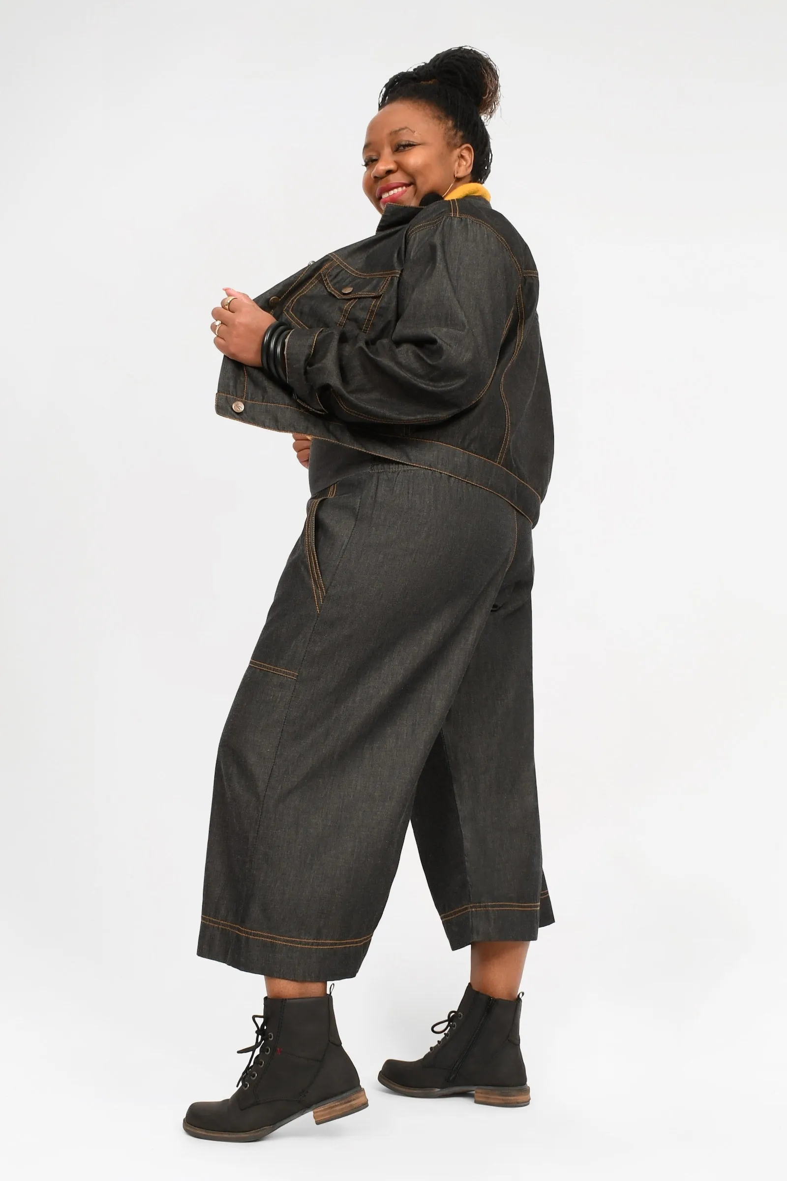 Gemma Denim 3/4 Pants