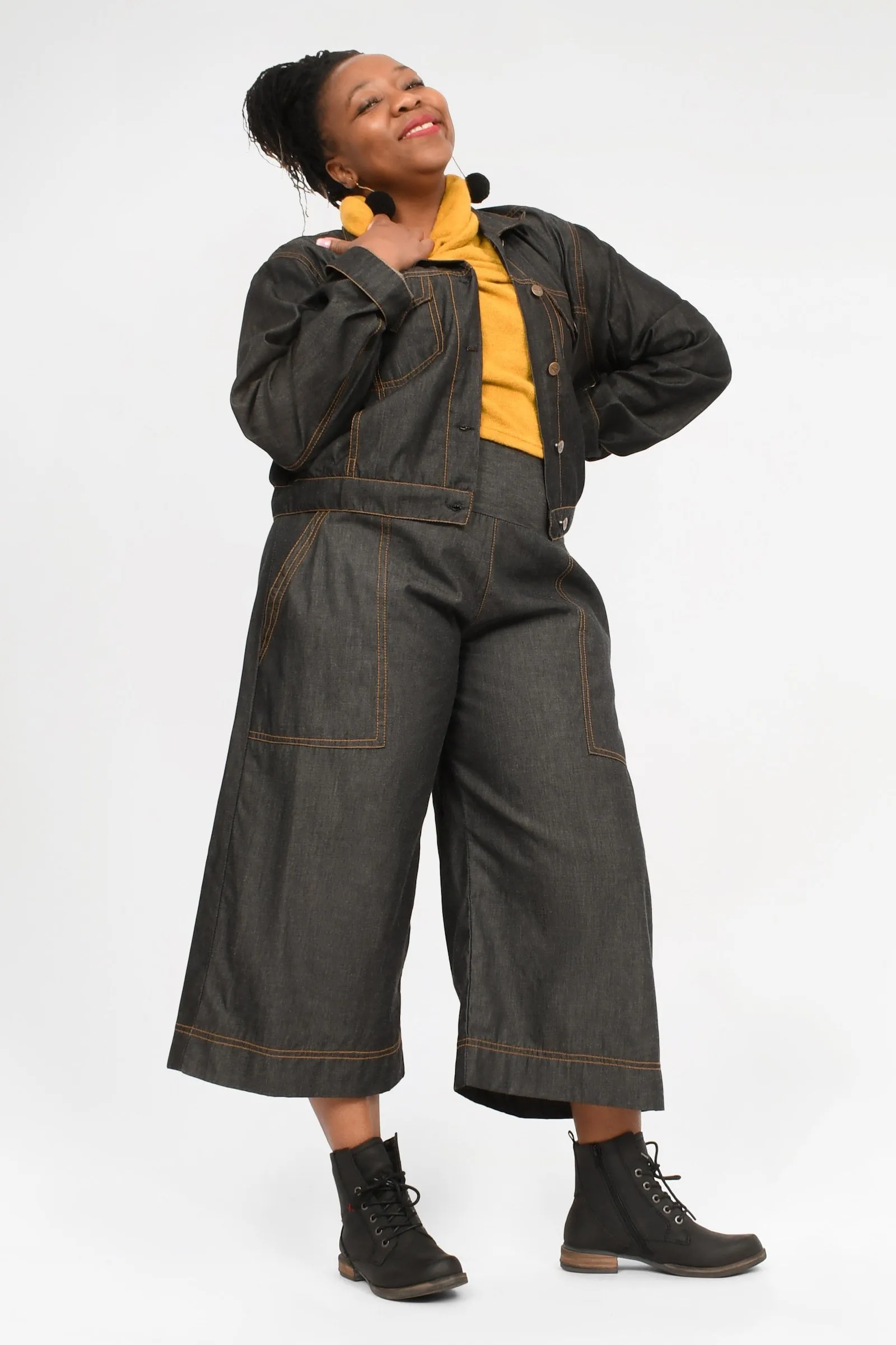Gemma Denim 3/4 Pants