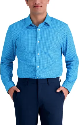 Haggar Men's Premium Comfort Slim Fit Wrinkle Resistant Dress Shirt