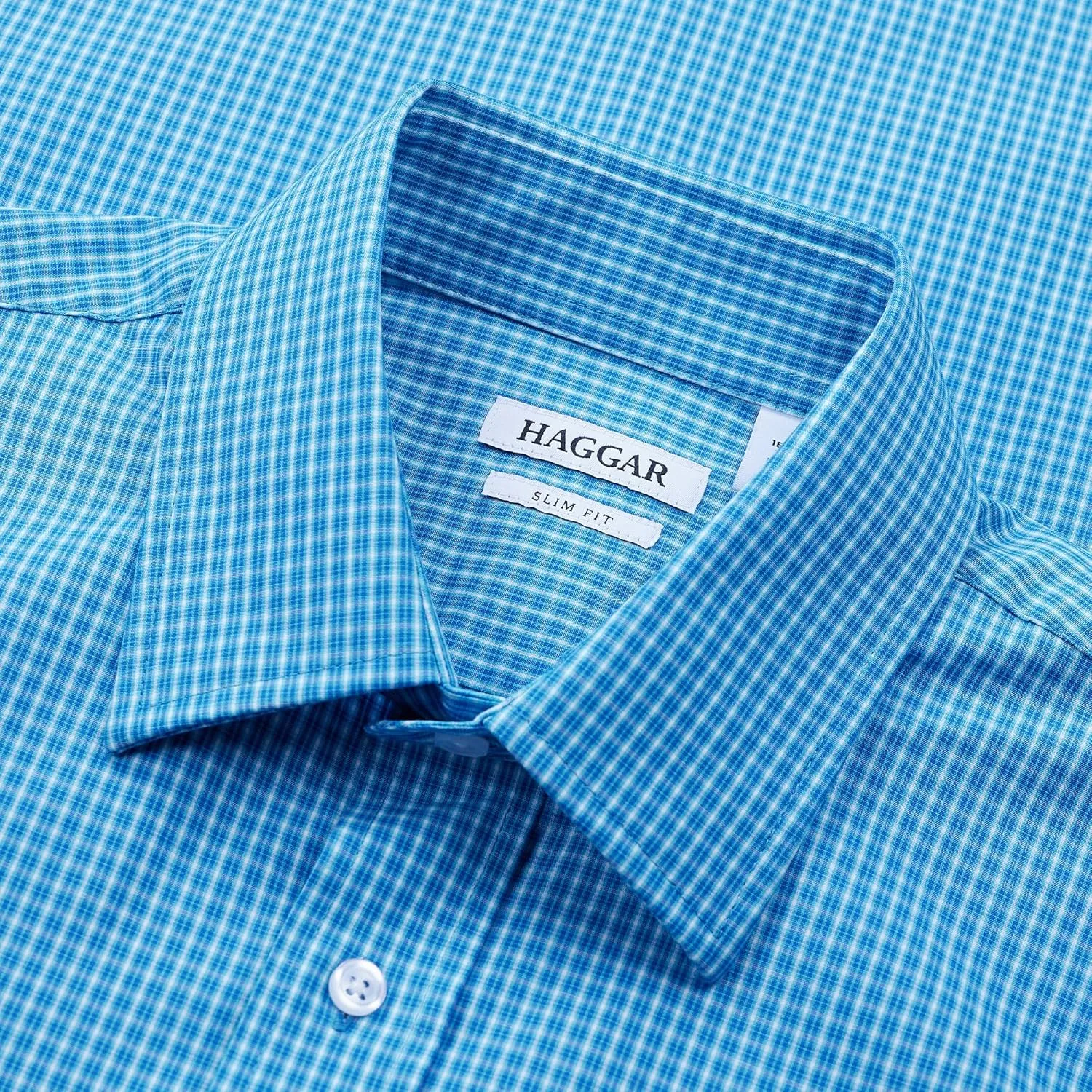 Haggar Men's Premium Comfort Slim Fit Wrinkle Resistant Dress Shirt