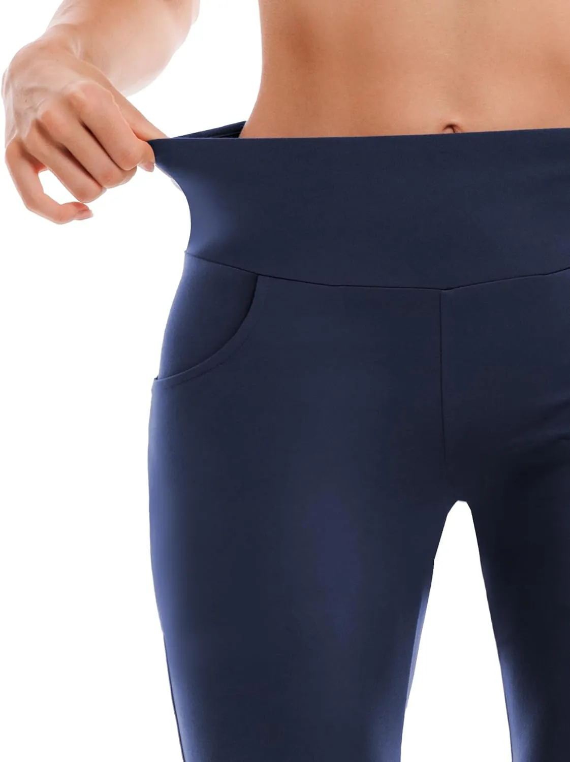 Ipletix Flare Leggings for Women-Bootcut Yoga Pants for Women High Waisted Flared Leggings Dress Pants