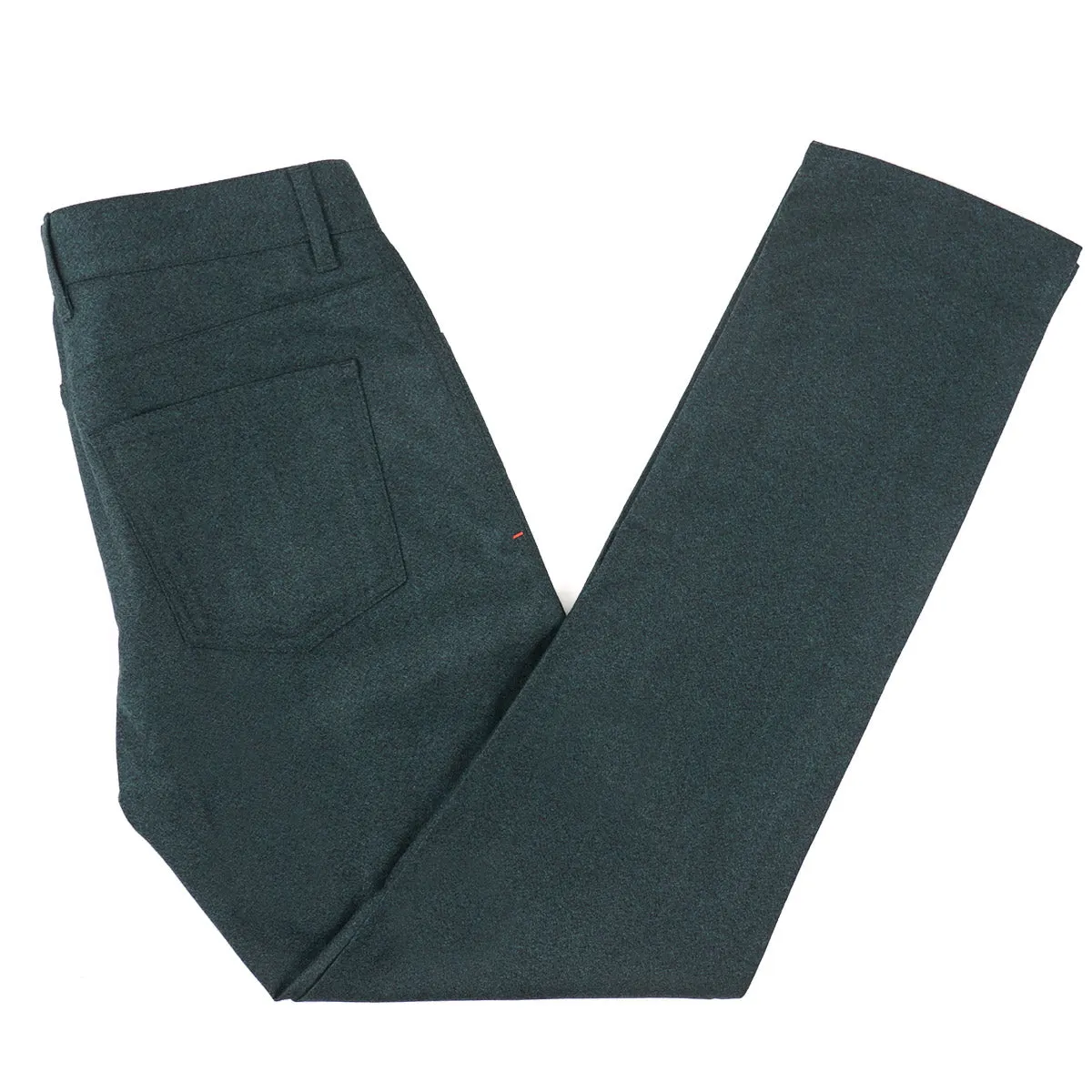 Isaia Slim-Fit Flannel Wool Jeans