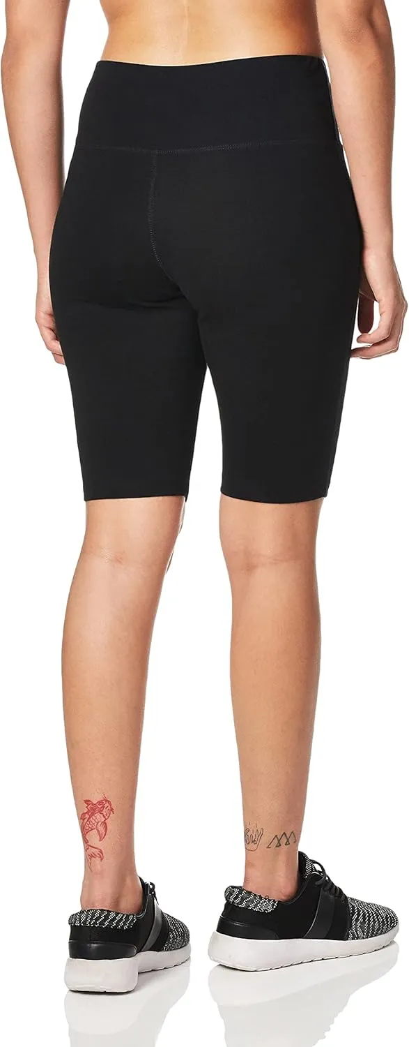 Jockey Women's Active High Waist 10'' Bike Shorts