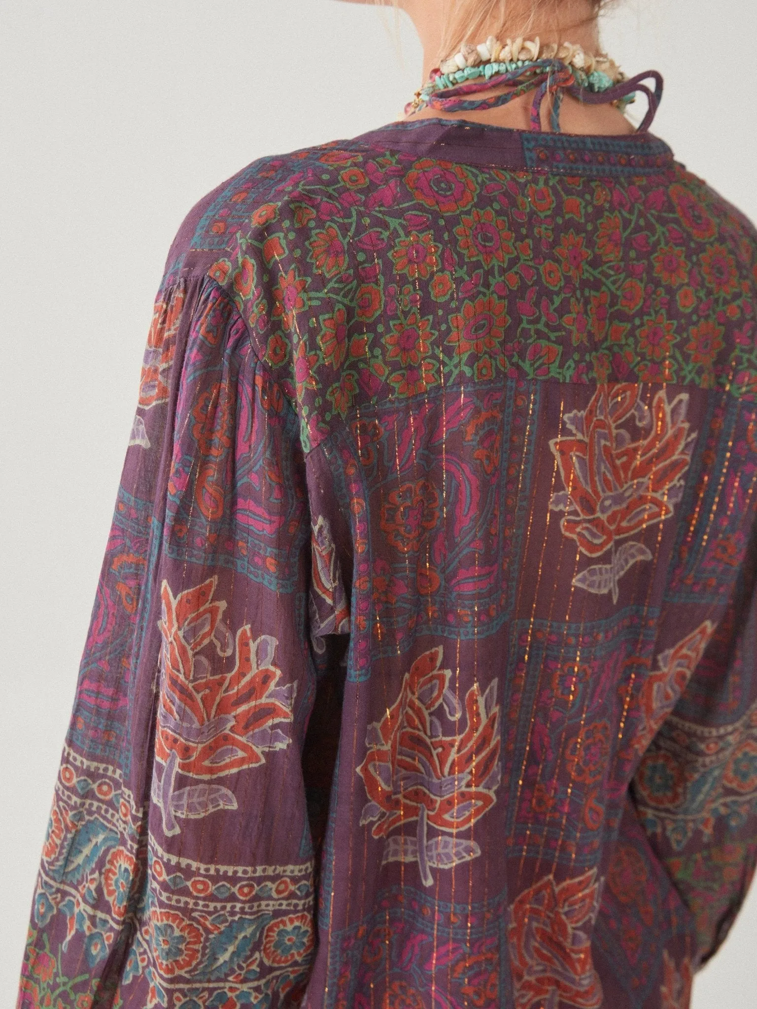 Nuno Blouse - Papua Purple