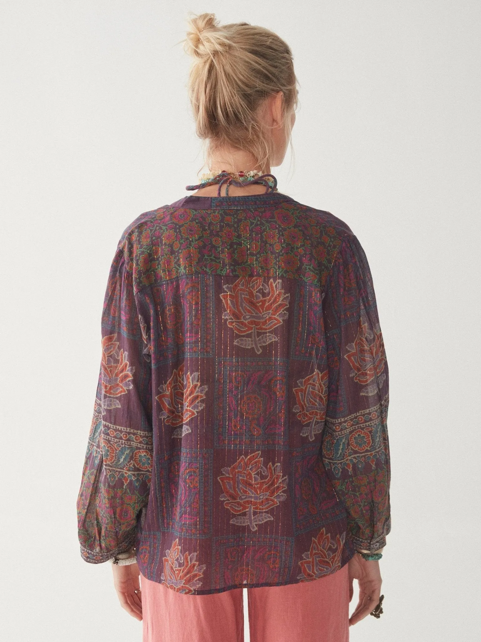 Nuno Blouse - Papua Purple