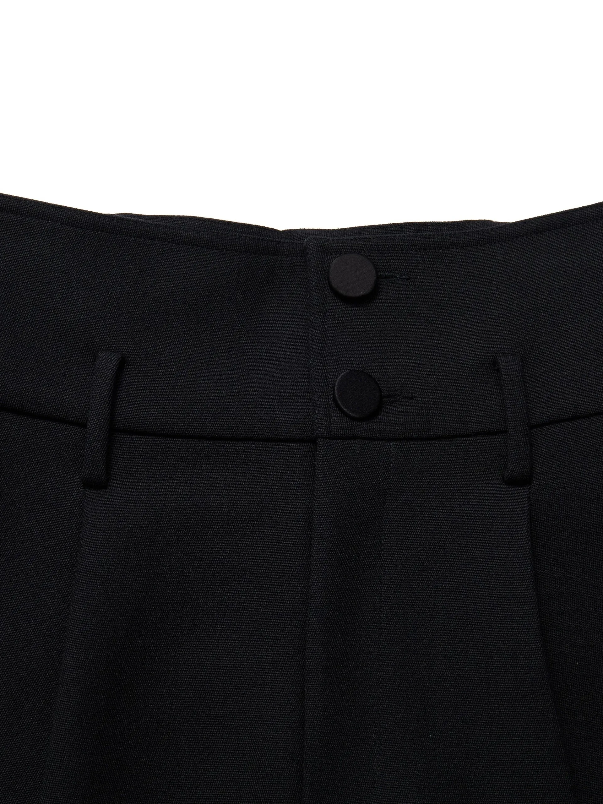 Paperbag High Waisted Belted Shorts