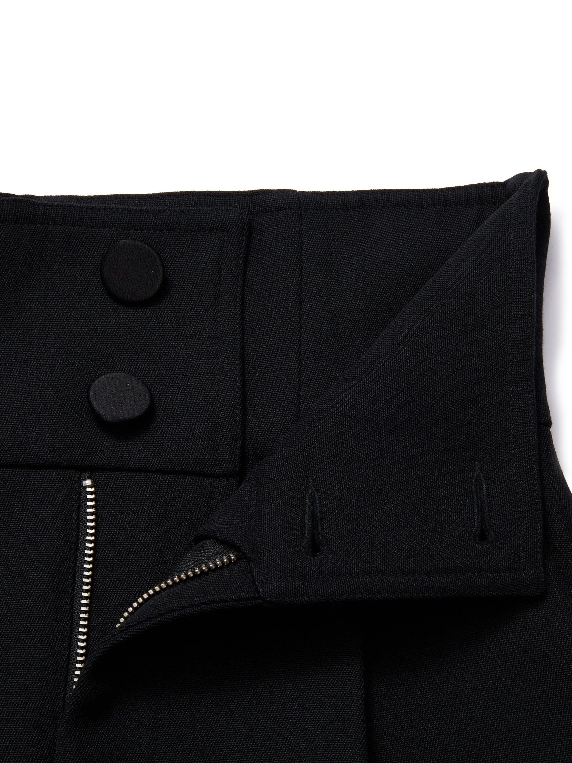 Paperbag High Waisted Belted Shorts