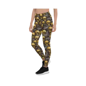 Rocks and Skulls Leggings