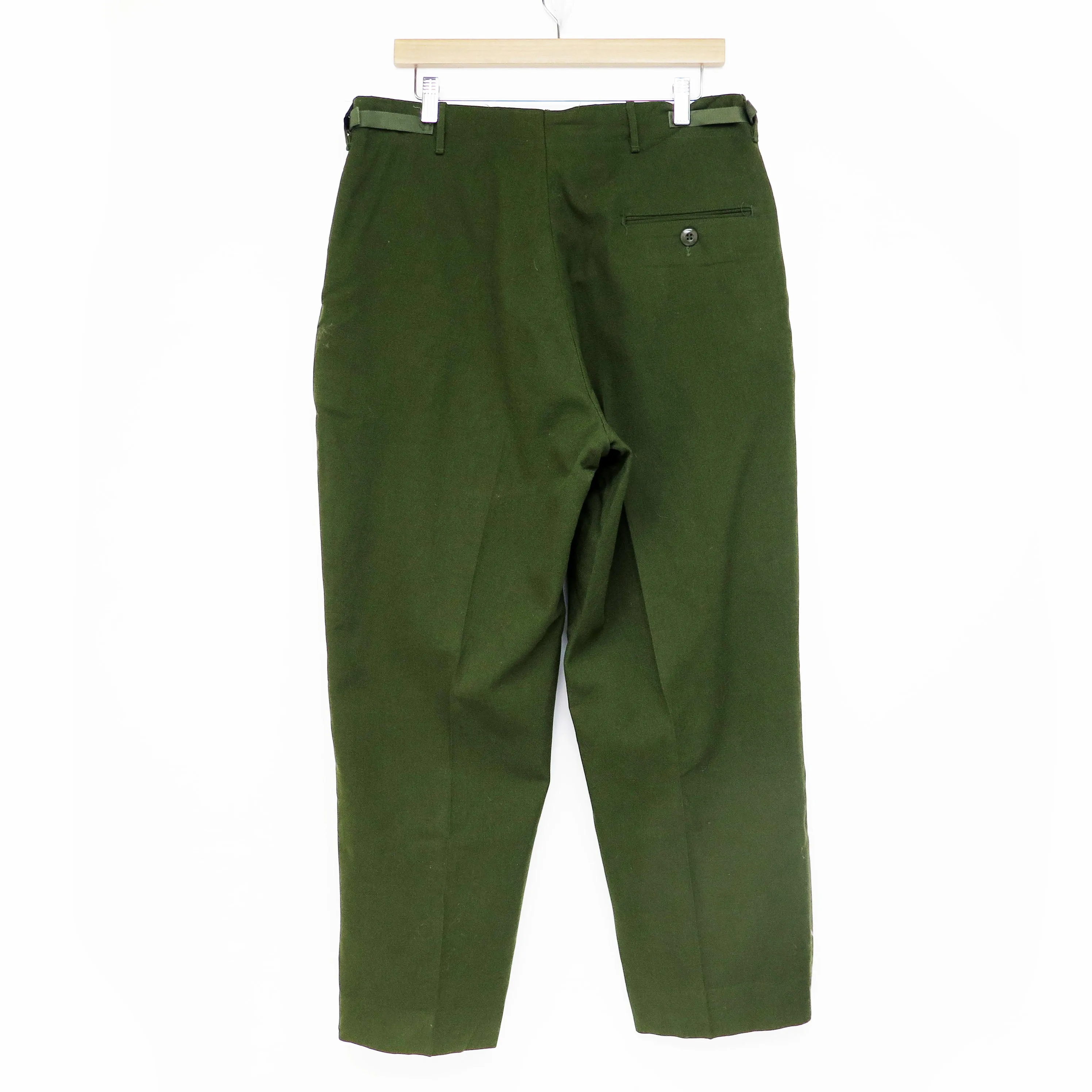 US ARMY FIELD TROUSERS PANTS M-1951 M51 50'S KOREAN WAR SIZE 35X28 MEDIUM SHORT