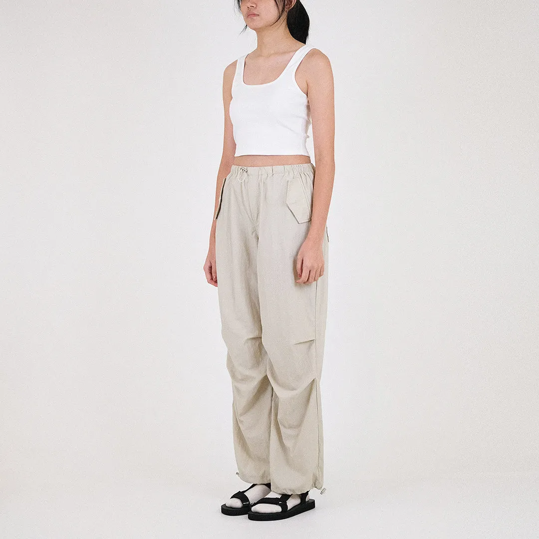 Women Nylon Pants - Khaki - SW2309116A