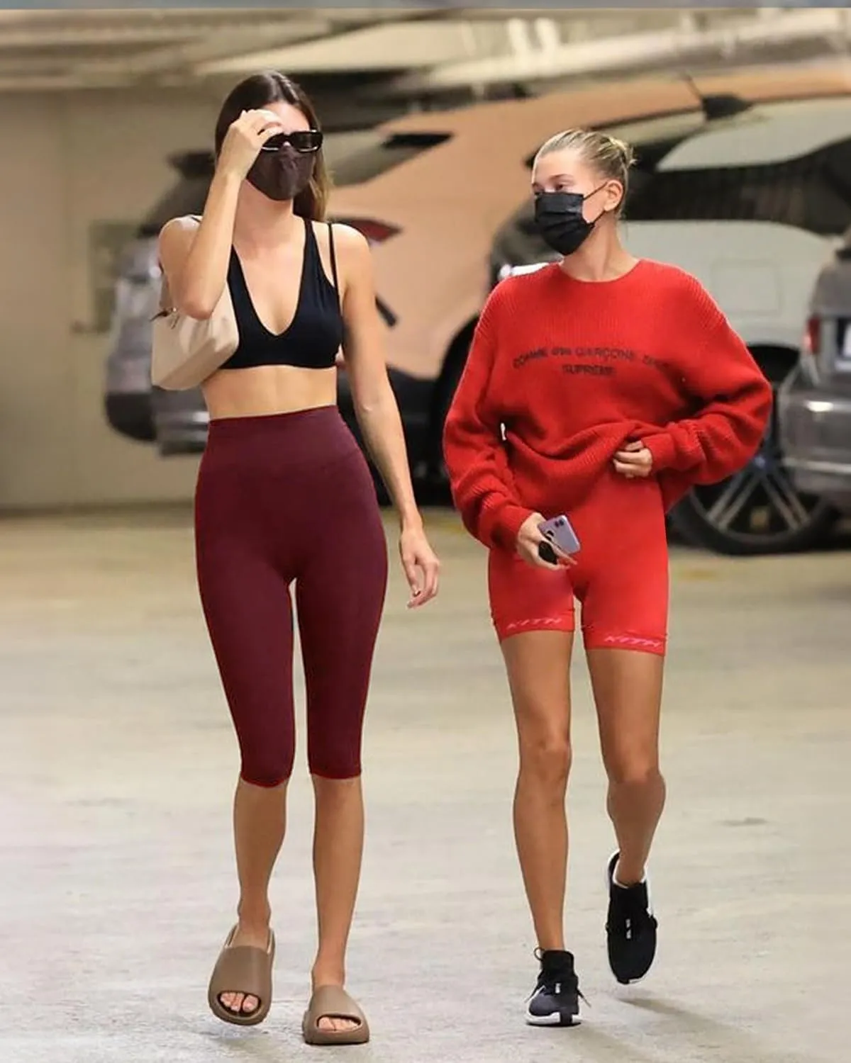 Women's Knee Length Leggings-High Waisted Capri Pants Biker Shorts for Women Yoga Workout Exercise Short Casual Summer